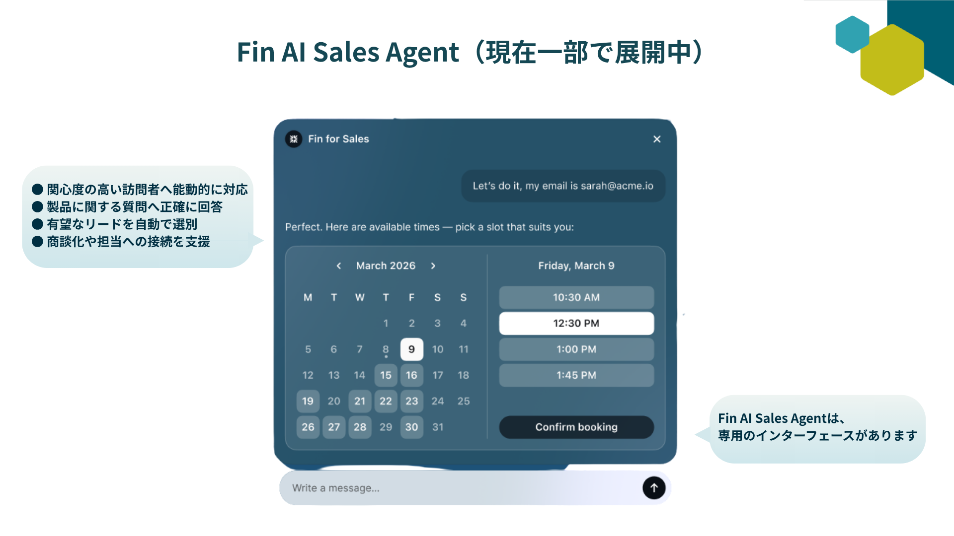 Fin AI Sales Agent